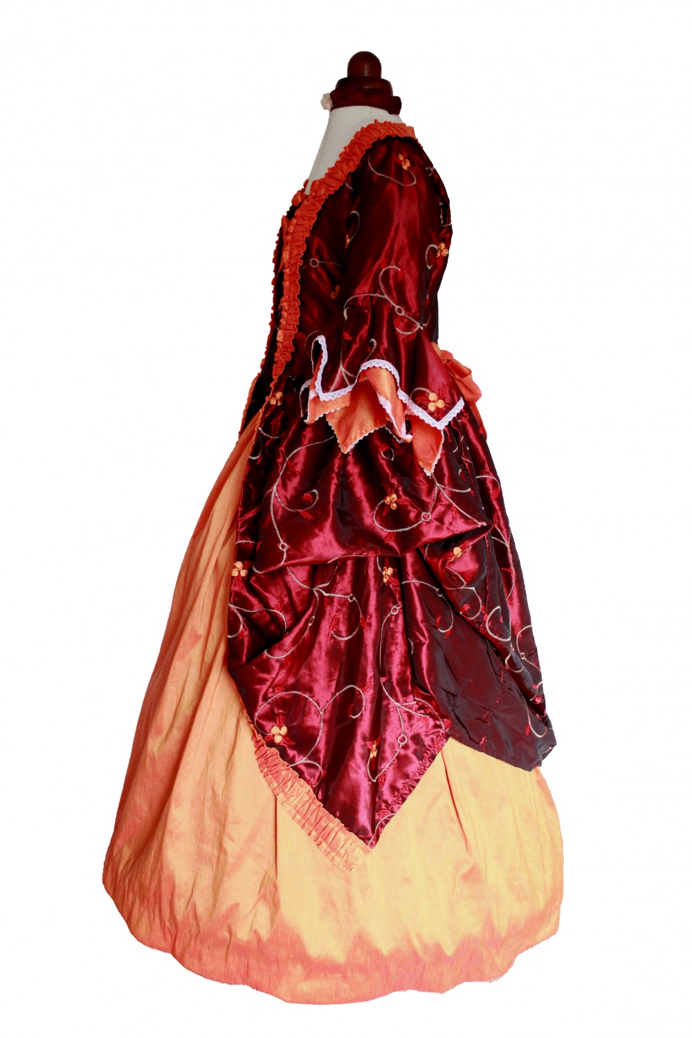 Deluxe Ladies 18th Century Marie Antoinette Masked Ball Costume Size 12 - 14 Image